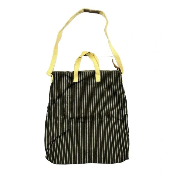 RRL Ralph Lauren Striped Indigo Market Tote Bag
